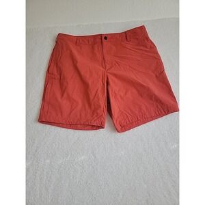 The North Face Shorts Mens 38 Orange Nylon Hiking Outdoors NF0A5544